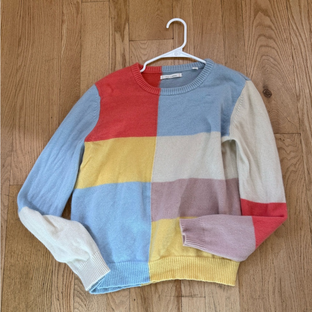 Chinti & Parker Cashmere Color block Jumper/Sweater